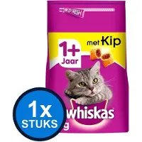 Whiskas 1x 1+ Droog Adult Kip - Kattenvoer - 7kg
