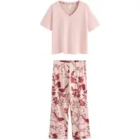 Next Pyjama rosa / roestrood