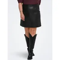 ONLY Carbitten Mini-rok Dames Zwart 50