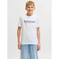 Jack & Jones Junior Shirt 'JJTOM' blauw / rood / wit