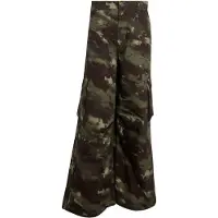 Adidas Originals Cargobroek 'CAMO' bruin / groen / kaki