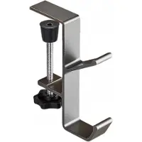 Dikom Merkloos Bureau Koptelefoonhouder - Grijs Aluminium
