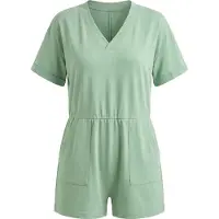 Mymo Jumpsuit 'ROMPER' grasgroen