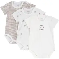Chicco Rompertje/body beige / wit