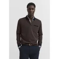 Bugatti Shirt navy / donkerbruin