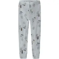 Name it Leggings 'NMMWang' bruin / grijs / jade groen / lichtlila