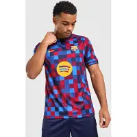 Nike FC Barcelona Pre-Match Trainingsshirt 2026-2027 Rood Donkerblauw Geel