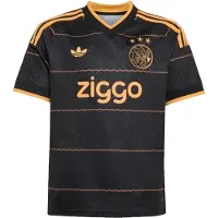 Adidas Functioneel shirt 'Ajax Amsterdam 26/27' abrikoos / zwart