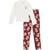 We fashion Nachtkledij bourgogne / wijnrood