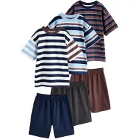 Next Nachtkledij navy / bruin / antraciet / wit