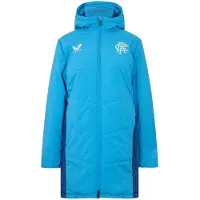 Castore Dames Rangers FC Anorak (Blauw/Donkerblauw)