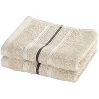 MOODIT Gastendoekjes Empress - Sand - set 2 stuks - 30 x 50 cm - 100% Katoen