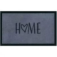 EDO Hanse Home Design Vloermat Hart Grijs 45x75cm