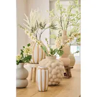 House of Nature Vaas Puerto Cortés Off white 31cm
