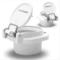 Typecat Zwembadstofzuigeradapter, vrij roterende wandaccessoire compatibel met Vari