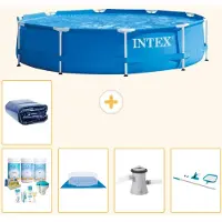Intex Framezwembad, rond - 305x76 cm - 6-delig, model S20421