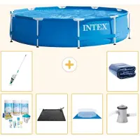 Intex Framezwembad, rond - 305x76 cm - 7-delig, model S20419