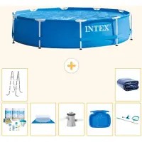 Intex Framezwembad, rond - 305x76 cm - 8-delig, model S20425
