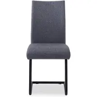 Idimex Schommelstoelen ALADINO, set van 4 - grijs