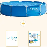 Intex Framezwembad, rond - 305x76 cm - 3-delig, model S22452