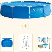Intex Framezwembad, rond - 305x76 cm - 4-delig, model S22454