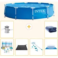 Intex Framezwembad, rond - 305x76 cm - 7-delig, model S20418