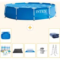 Intex Framezwembad, rond - 305x76 cm - 8-delig, model S20424