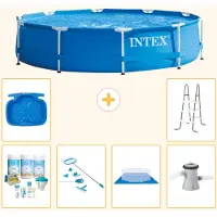 Intex Framezwembad, rond - 305x76 cm - 7-delig, model S21002