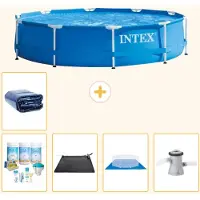 Intex Framezwembad, rond - 305x76 cm - 6-delig, model S20420