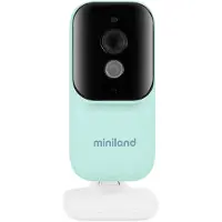 Miniland Digital Camera 3.5´´ Compact Baby Monitor Transparant One Size / EU Plug 220V Kinderen