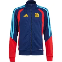 Adidas Lamine Yamal Trainingsjack Kids Donkerblauw Rood Blauw Oranje
