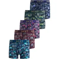 Next Boxershorts donkerblauw / petrol / donkergroen / donkerlila / merlot