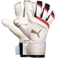 Puma Keepershandschoenen King Ultimate Hybrid The Arrival - Amangaan met suiker/Zwart/Ultra Red