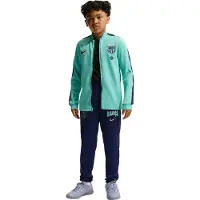 Nike FC Barcelona Strike Trainingspak 2026-2027 Kids Lichtgroen Donkerblauw Rood