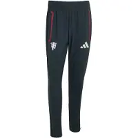 Adidas Sportbroek 'Manchester United Tiro' donkergroen / knalrood / wit