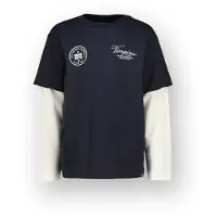 Vingino Jongens Oversized T-shirt Habu Jongen Blauw 104