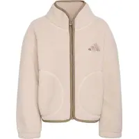 Adidas Functionele fleece jas beige / donkerbeige