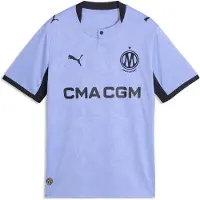 Puma Olympique de Marseille 26/27 derde voetbalshirt, Blauw, Maat 7-8Y