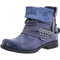 Elara Boots donkerblauw