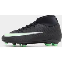 Nike Mercurial Superfly 11 Club Gras / Kunstgras Voetbalschoenen (MG) Kids Zwart Felgroen Zilvergrijs