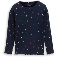 Tom Tailor Shirt navy / lichtblauw / framboos / oudroze