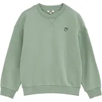 We fashion sweater - lichtgroen Effen - maat 158/164