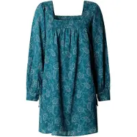 Pepe Jeans Jurk 'GEMMA' petrol / offwhite