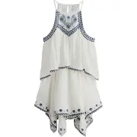 Next Jumpsuit lichtblauw / donkerblauw / wit