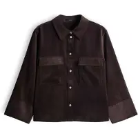 Opus Blouse 'Ferrell' donkerbruin