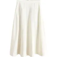 Next - Dames - Denim lange rok - Tall - Wit