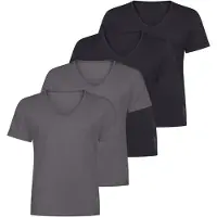 Sloggi Heren onder t-shirts 4 pack SLG Base