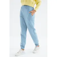 Tommy Life Dames Hoge Taille Fleece Jogger Sweatpants