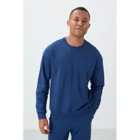 Tommy Life Heren Katoen-Polyester Fleece Sweater en Broek Set