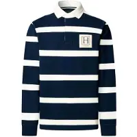 Hackett Shirt navy / wit